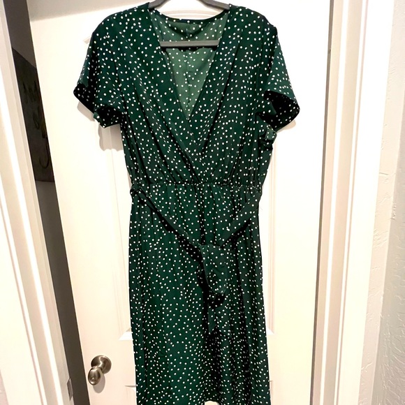 olive green short sleeve dress Women's Hudson T-Shirt Dress Olive Green | Fair Trade main image 0